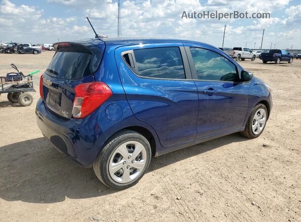 KL8CB6SA6NC019876 2022 CHEVROLET SPARK Blue Trasero derecho