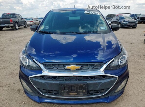 KL8CB6SA6NC019876 2022 CHEVROLET SPARK Blue Vista frontal
