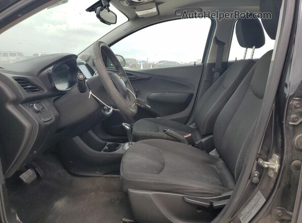 KL8CB6SA7GC571566 2016 CHEVROLET SPARK Black წინა სალონის ხედი