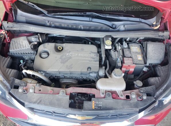 KL8CB6SA7KC763806 2019 CHEVROLET SPARK Pink Widok wnętrza z tyłu