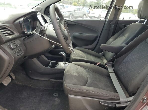 KL8CB6SA7LC441314 2020 CHEVROLET SPARK Темно-бордовый Вид салона спереди