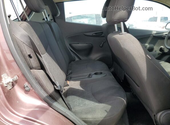 KL8CB6SA7LC441314 2020 CHEVROLET SPARK Темно-бордовый Вид задних сидений