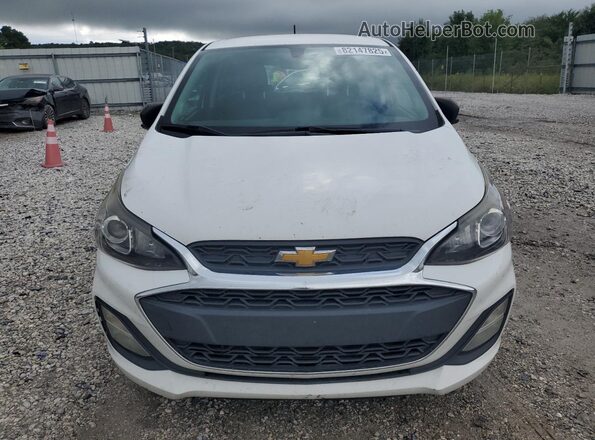 KL8CB6SA7LC466438 2020 CHEVROLET SPARK White Front view