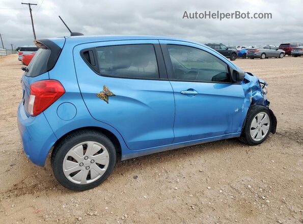 KL8CB6SA8JC480099 2018 CHEVROLET SPARK Blue 