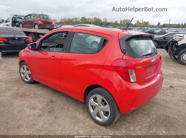 KL8CB6SA8MC221648 2021 CHEVROLET SPARK Красный Задняя левая четверть