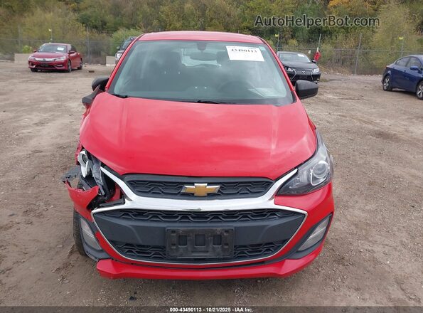 KL8CB6SA8MC221648 2021 CHEVROLET SPARK Красный Вид щитка приборов