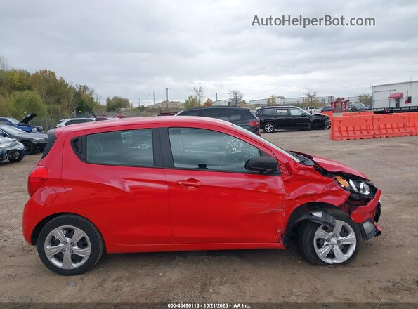 KL8CB6SA8MC221648 2021 CHEVROLET SPARK Красный Вид задней части салона