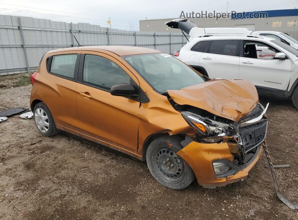 KL8CB6SA9LC446482 2020 CHEVROLET SPARK Оранжевый Передняя правая четверть