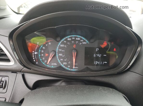 KL8CB6SA9LC446482 2020 CHEVROLET SPARK Оранжевый Вид щитка приборов