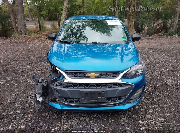 KL8CB6SA9LC474203 2020 CHEVROLET SPARK Teal Instrument cluster view
