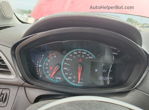 KL8CB6SAXLC403673 2020 CHEVROLET SPARK Pink Instrument cluster view