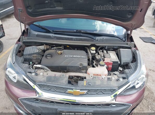 KL8CC6SA4MC709315 2021 CHEVROLET SPARK Burgundy Vista trasera