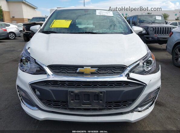 KL8CD6SA0LC461575 2020 CHEVROLET SPARK White Instrument cluster view