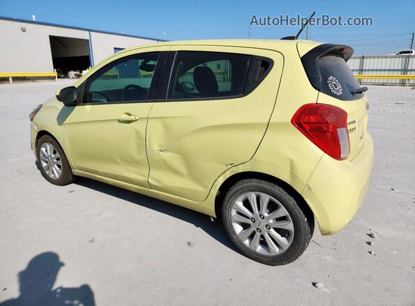 KL8CD6SA2JC469304 2018 CHEVROLET SPARK Yellow Задня ліва чверть