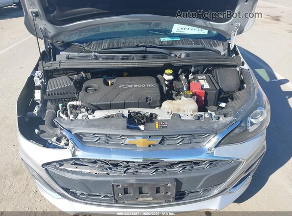 KL8CD6SA2LC431655 2020 CHEVROLET SPARK Silver VIN sticker view