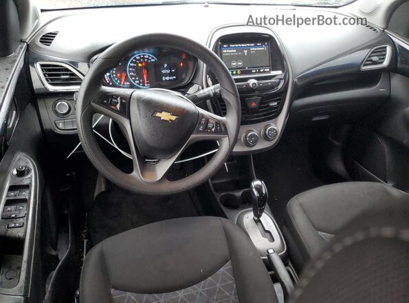 KL8CD6SA2LC447628 2020 CHEVROLET SPARK Black Widok deski rozdzielczej