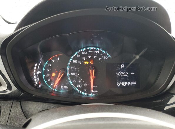 KL8CD6SA2LC447628 2020 CHEVROLET SPARK Black Widok zestawu wskaźników