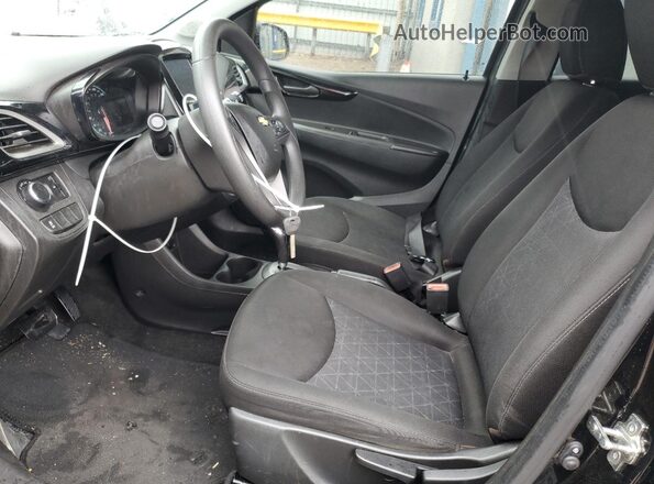 KL8CD6SA2LC447628 2020 CHEVROLET SPARK Black Widok wnętrza z przodu