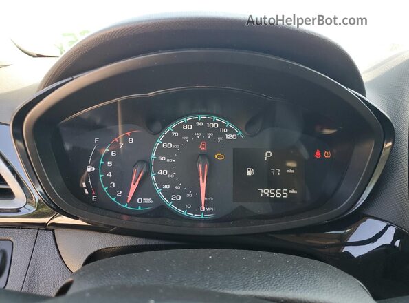 KL8CD6SA2MC740933 2021 CHEVROLET SPARK Серый Вид щитка приборов