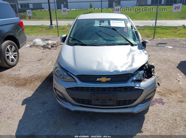 KL8CD6SA4MC702250 2021 CHEVROLET SPARK Silver Սարքավորումների վահանակի տեսք