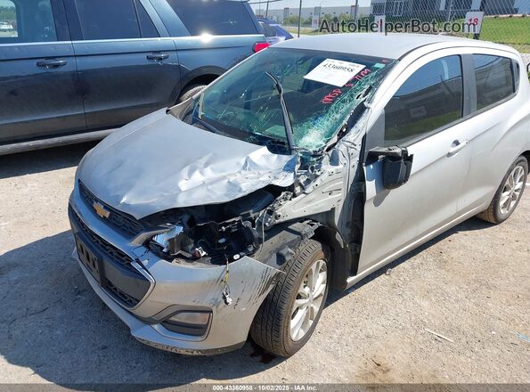 KL8CD6SA4MC702250 2021 CHEVROLET SPARK Silver Դիմացի տեսք