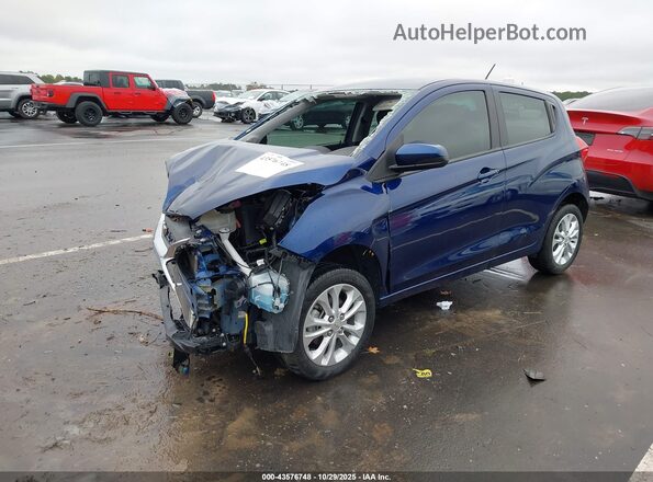 KL8CD6SA5NC032435 2022 CHEVROLET SPARK Blue Передня ліва чверть