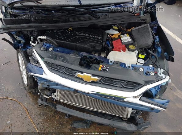 KL8CD6SA5NC032435 2022 CHEVROLET SPARK Blue Вид ззаду