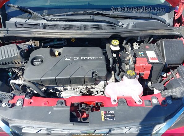 KL8CD6SA7LC419985 2020 CHEVROLET SPARK Red Rear view