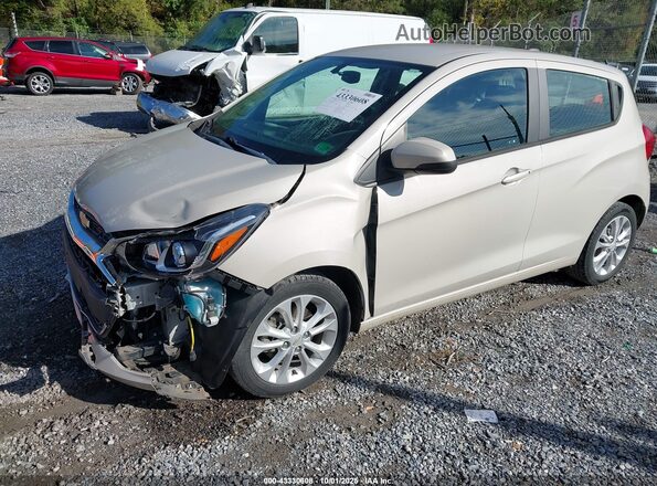 KL8CD6SA7LC462870 2020 CHEVROLET SPARK Cream Передня ліва чверть