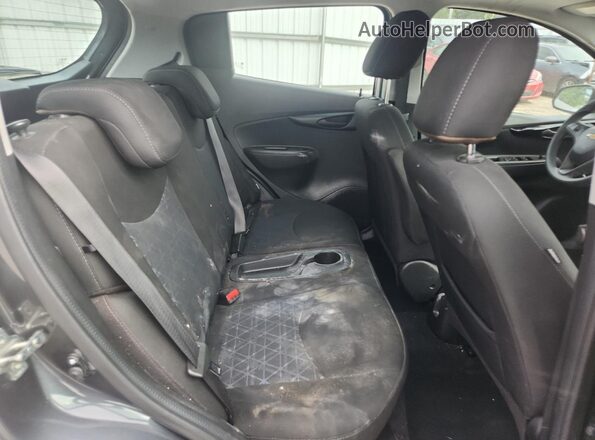 KL8CD6SA7MC745240 2021 CHEVROLET SPARK Gray Widok tylnych siedzeń