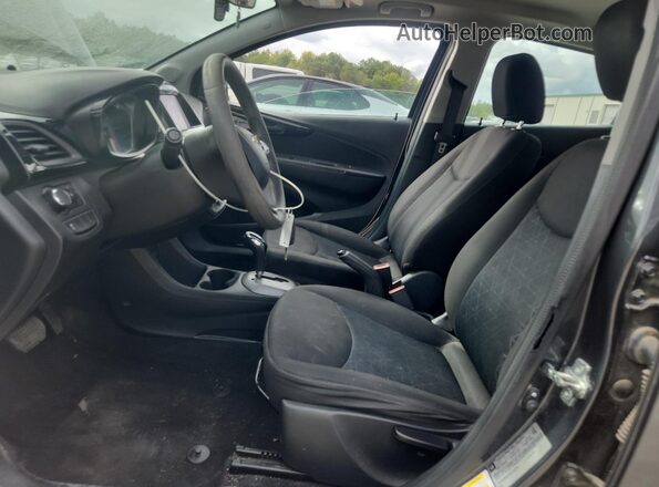 KL8CD6SA7MC745240 2021 CHEVROLET SPARK Gray Widok wnętrza z przodu