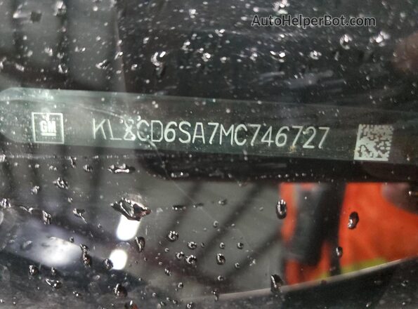 KL8CD6SA7MC746727 2021 CHEVROLET SPARK White 