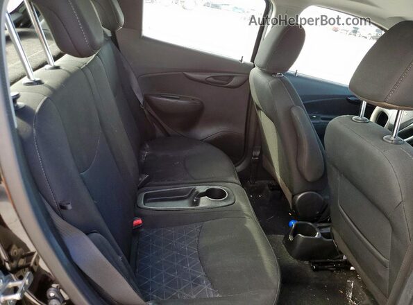 KL8CD6SA8LC445298 2020 CHEVROLET SPARK Black Rear seats view