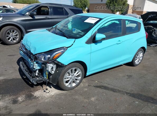 KL8CD6SA8NC036401 2022 CHEVROLET SPARK Blue Передня ліва чверть