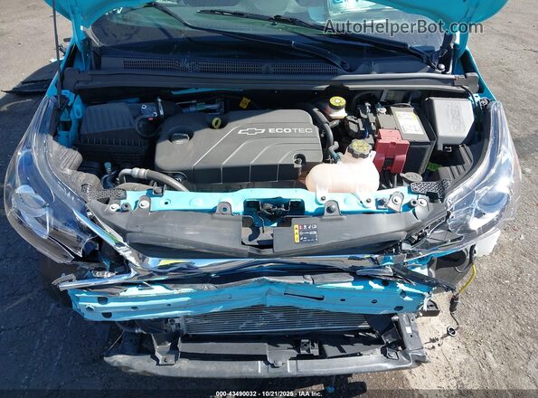 KL8CD6SA8NC036401 2022 CHEVROLET SPARK Blue Вид ззаду