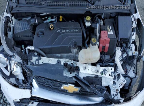 KL8CD6SA9LC438960 2020 CHEVROLET SPARK Белый Вид задней части салона