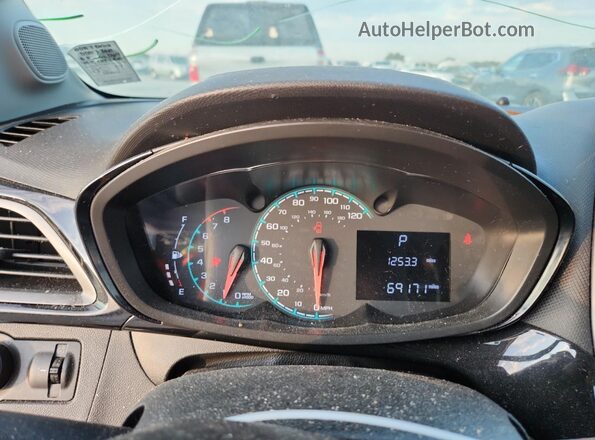 KL8CD6SA9LC449165 2020 CHEVROLET SPARK Серебряный Вид щитка приборов