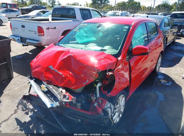 KL8CD6SA9MC718976 2021 CHEVROLET SPARK Red Przód lewy