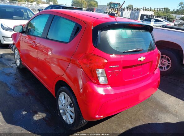 KL8CD6SA9MC718976 2021 CHEVROLET SPARK Red Tył lewy