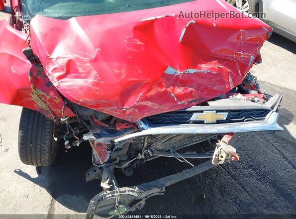 KL8CD6SA9MC718976 2021 CHEVROLET SPARK Red Widok z przodu