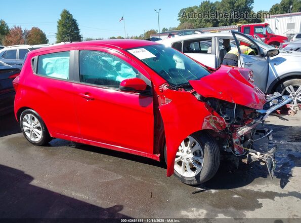 KL8CD6SA9MC718976 2021 CHEVROLET SPARK Red Widok wnętrza z tyłu
