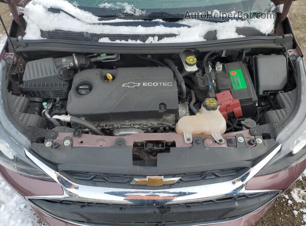 KL8CF6SA0LC462929 2020 CHEVROLET SPARK Purple Rear interior view