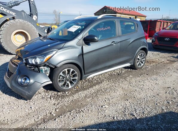 KL8CH6SA3MC713857 2021 CHEVROLET SPARK Серый Передняя левая четверть