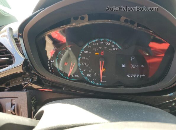 KL8CH6SA4LC462202 2020 CHEVROLET SPARK Red Instrument cluster view