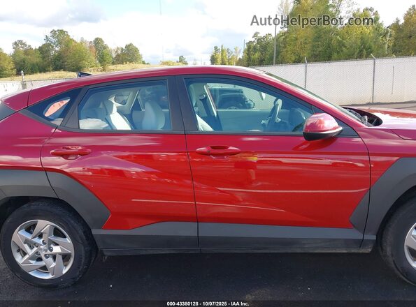 KM8HA3AB9RU122603 2024 HYUNDAI KONA Burgundy Вид задньої частини салону