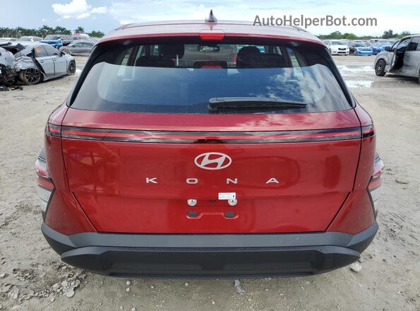KM8HA3AB9TU351435 2026 HYUNDAI KONA Red Вид ззаду