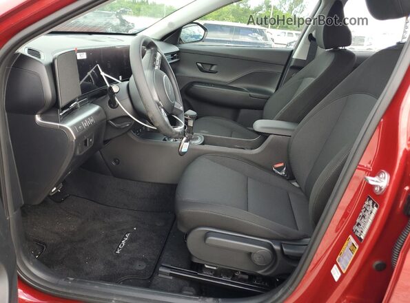KM8HA3AB9TU351435 2026 HYUNDAI KONA Red Вид салону спереду