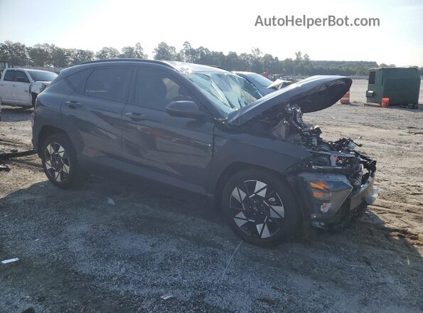 KM8HB3AB6RU129537 2024 HYUNDAI KONA Gray Передня права чверть