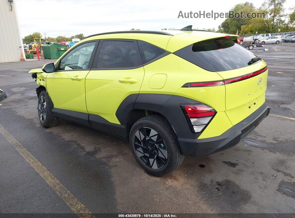 KM8HBCAB5RU068522 2024 HYUNDAI KONA Желтый Задняя левая четверть