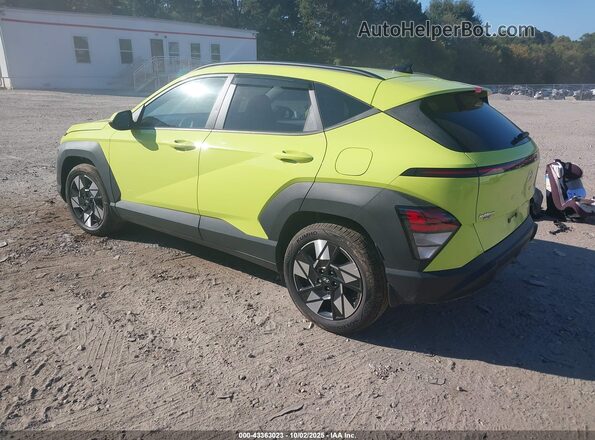 KM8HC3AB8RU050562 2024 HYUNDAI KONA Зеленый Задняя левая четверть